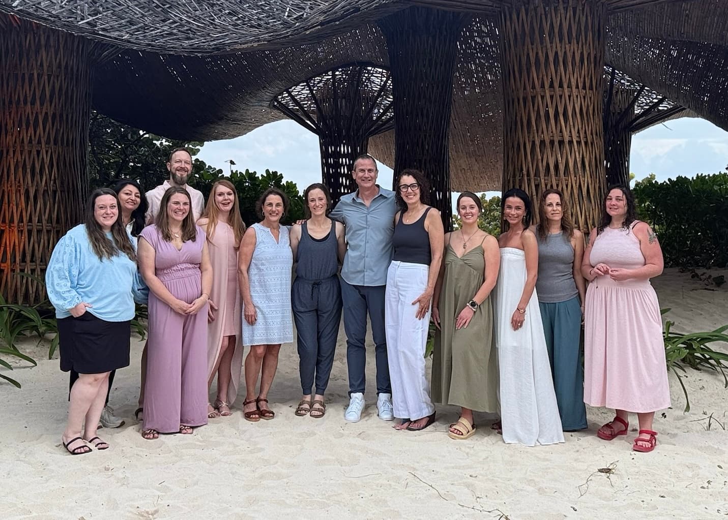 The whole practice celebrated the 25th year of McConaghie Counseling together in Mexico!